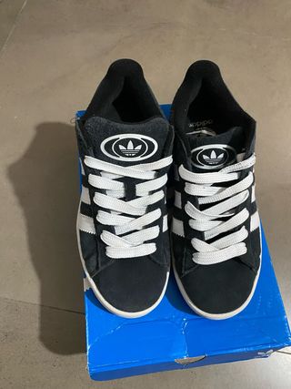 Adidas Scarpe nere e bianche taglia: 38 2/3