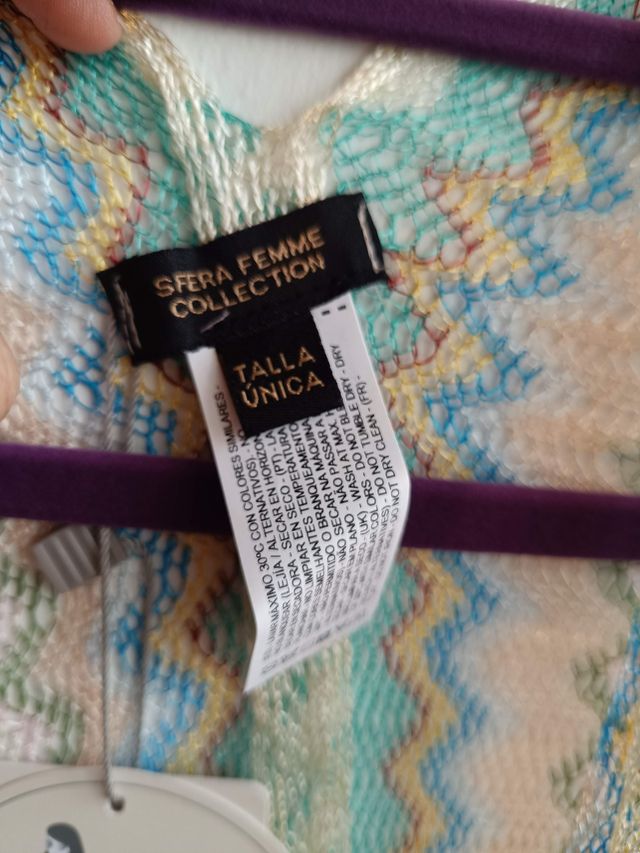 Kimono Sfera Multicolor Talla Única