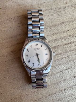 Orologio Citizen Quartz Argento Bianco