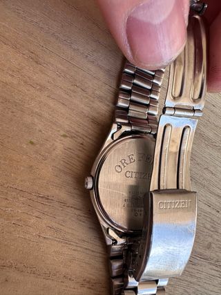 Orologio Citizen Quartz Argento Bianco