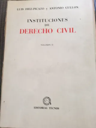 Instituciones de derecho civil, 2 vol.
