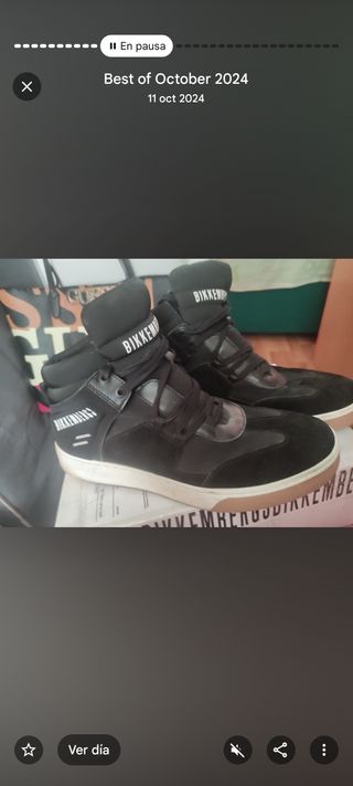 Botas Bikkembergs Hombre Negras