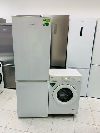 Super oferta pack Nevera y Lavadora con garantía 
