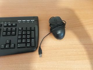 Teclado y Ratón Logitech Negro