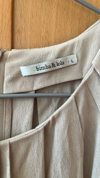 Blusa Bimba  y Lola color beige 