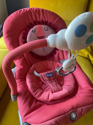 Hamaca para bebé rosa