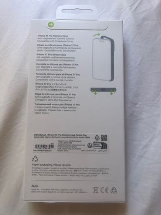 Funda Silicona MagSafe iPhone 17 Pro