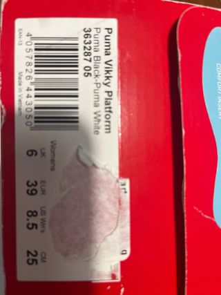 Zapatillas Puma Negras