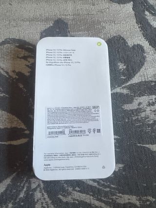 Funda iPhone 13 Pro Silicona Turquesa