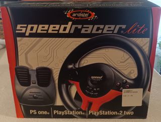 Volante y Pedales PS2 Speed Racer Lite
