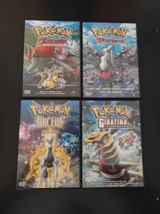 Pack 4 Películas Pokémon DVD (Español)