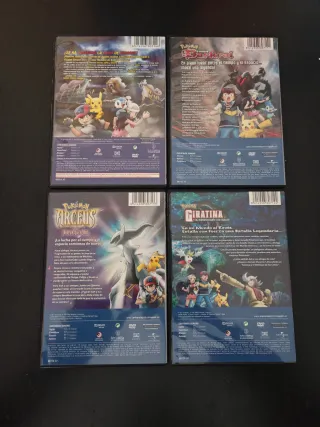 Pack 4 Películas Pokémon DVD (Español)