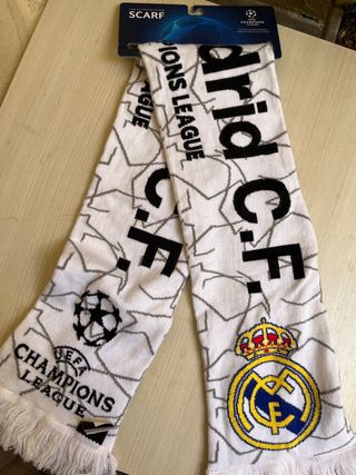 Bufanda Real Madrid Champions League Oficial