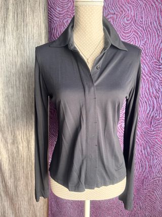 Camisa Mango Negra Talla M