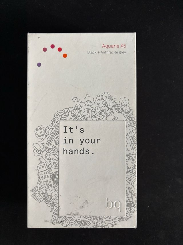 BQ Aquaris X5 Negro + Antracita