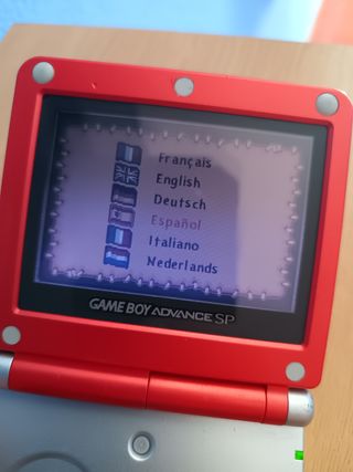 Nintendo Game Boy Advance SP Mario