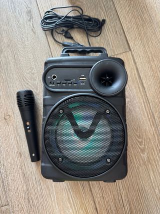 Altavoz Portátil con Micrófono
