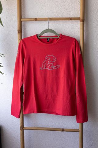 Camiseta El Niño Manga Larga Roja
