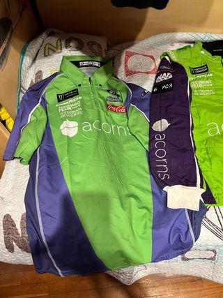 Mono Carreras Polo Nascar Mustang Ford Sparco XL