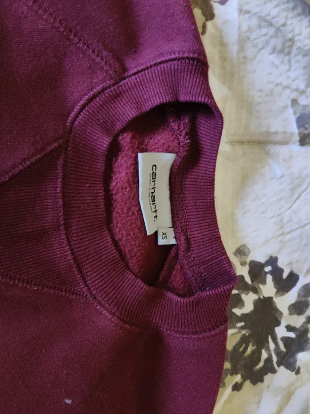 Felpa Carhartt Uomo Rossa