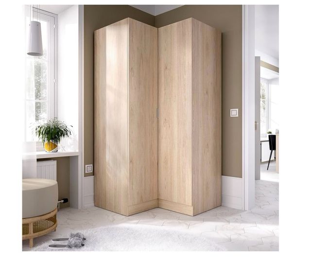 Armadio ad angolo in rovere naturale Prezzo negoziabile*