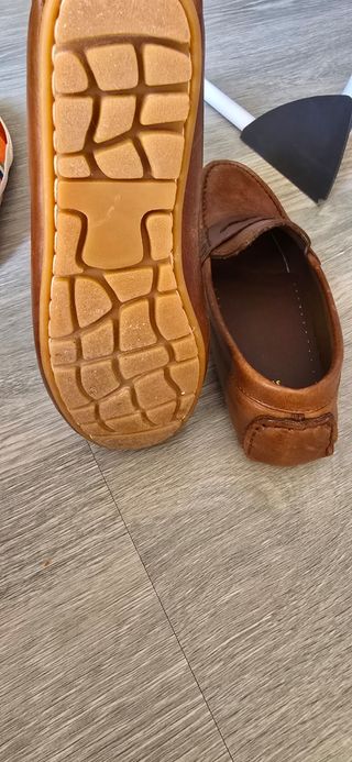 Zapatos El Ganso niño talla 34 naranja