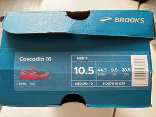 Zapatillas Brooks Cascadia 16 Talla 44.5