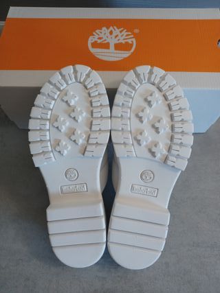 Timberland London Vibe Mules Plataforma Blancas