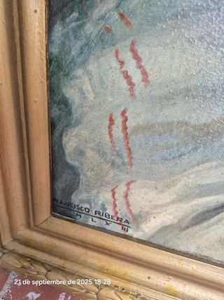 Cuadro pintado a mano por Francisco Ribera