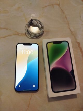 iPhone 14 lila 128GB - IMPECABLE 