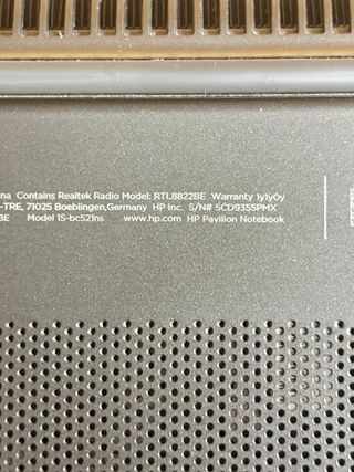 HP Pavilion NoteBook 15 i5 / 12GB / 256GB