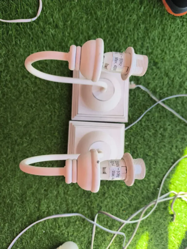 Lámparas de pared blancas (Set de 2)