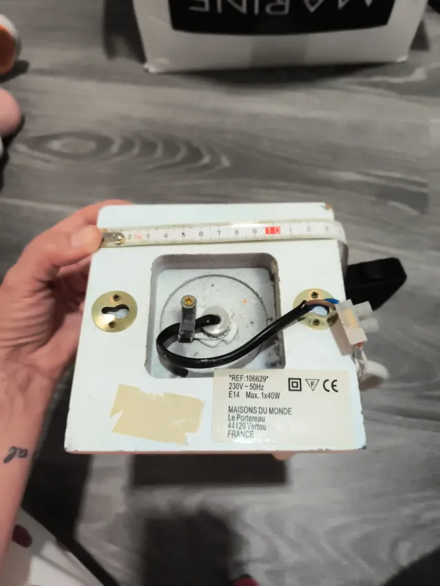 Lámparas de pared blancas (Set de 2)