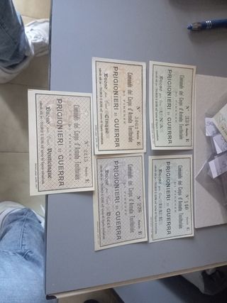 Buoni Prigionieri di Guerra Firenze 1917