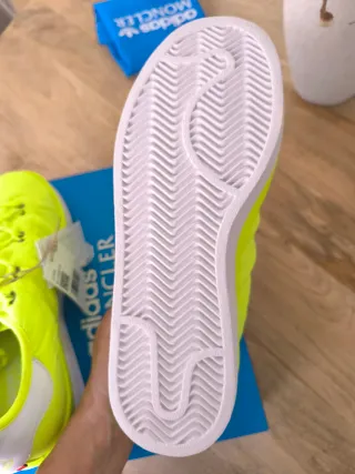 Zapatillas Adidas Moncler Neón