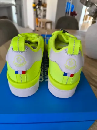 Zapatillas Adidas Moncler Neón