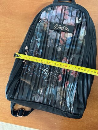 Mochila Anekke Negra Multicolor