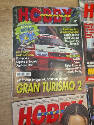 Lote 5 Revistas Hobby Consolas
