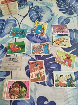 Cromos Festival Dibujo Animado Antiguos
