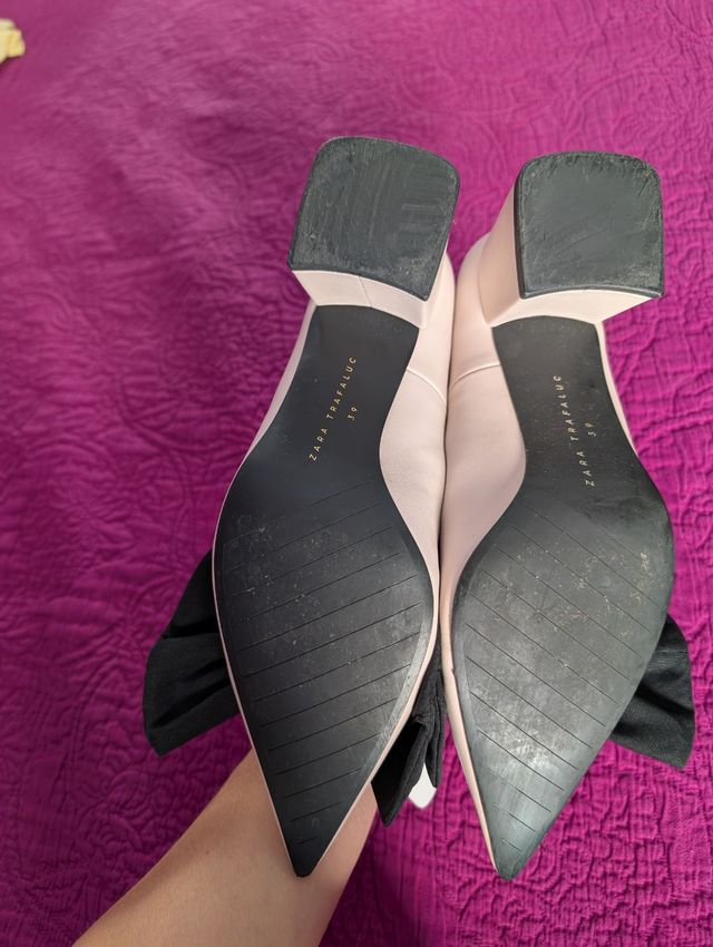 Zapatos Zara,usados una ocasión, con algún roc