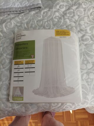 Mosquitera Livarno Blanca de tul
