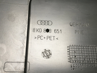 Rejilla radiador Audi A4 B8