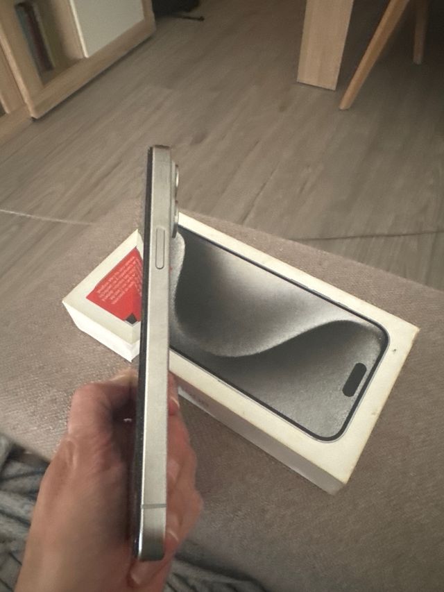 iPhone 15 Pro Max 256 GB blanco titaneo