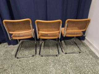 3 Sillas Cesca vintage