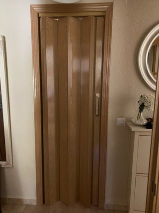 Puerta plegable madera, madera
