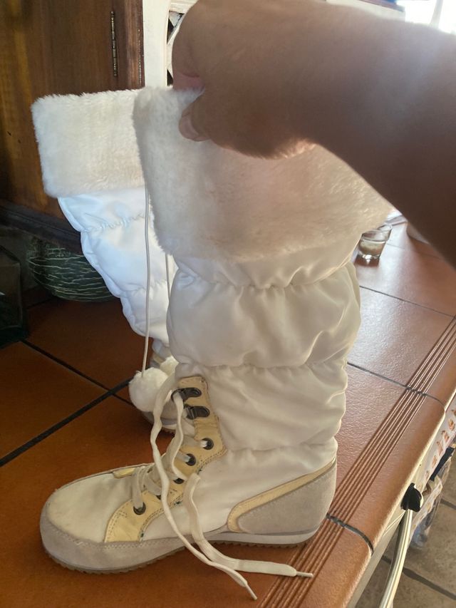 Botas tipo nieve