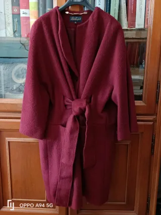 Cappotto Luisa Spagnoli Rosso Taglia M