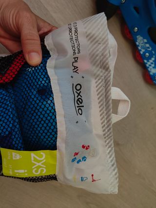 Patines y protecciones Decathlon
