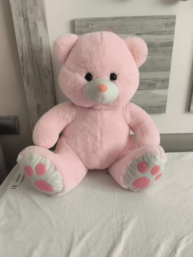 Peluche oso rosa