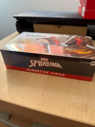 Caja Sobres Magic Spiderman Español Sellada